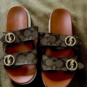 Coach sandals
